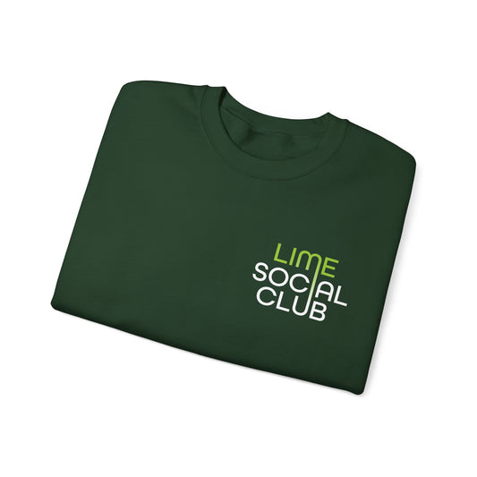 Lime Social Club Crewneck Sweatshirt