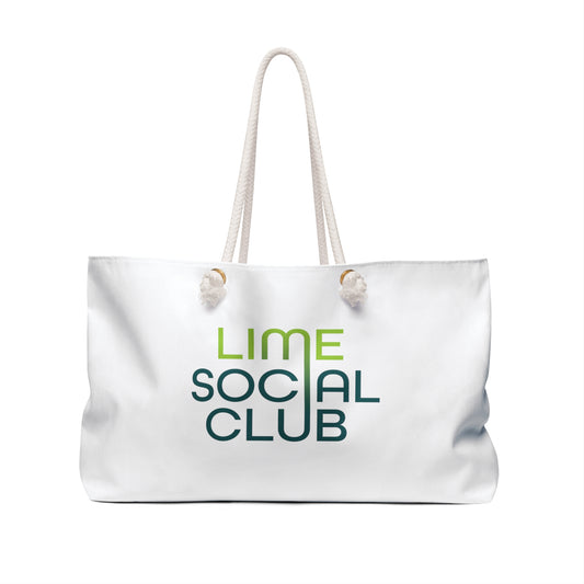 Lime Social Club Weekender Bag