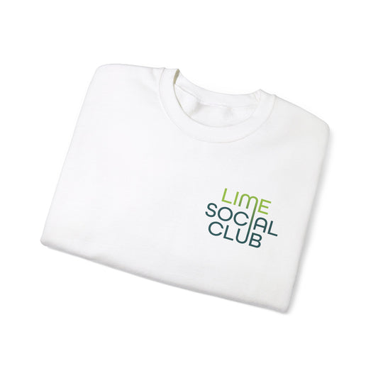 Lime Social Club Description Crewneck Sweatshirt